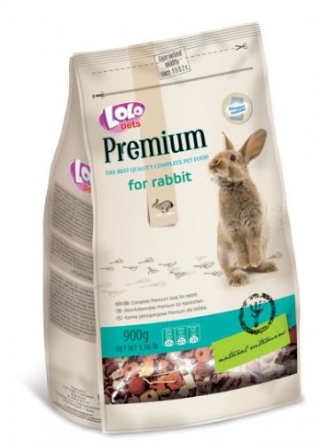 Lolo PREMIUM krmivo pre králiky 900 g sáčok