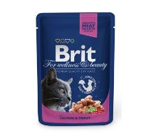 Brit Premium Cat vrecko with Salmon &amp; Trout 100g