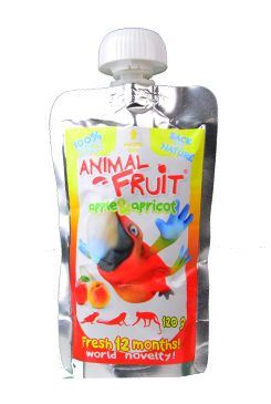 ANIMAL FRUIT kaps.Jablko + Marhuľa papagáje 120g Sýrii