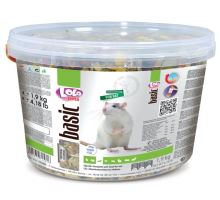 Lolo BASIC kompletné krmivo pre potkany 3 L, 1,9 kg kýblik