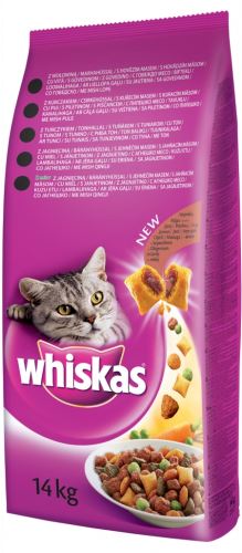 Whiskas Dry s hovädzím mäsom