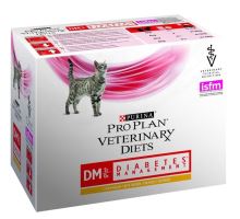 Purina PPVD Feline - DM Diabetes Manag.Chicken kapsička 10x85 g