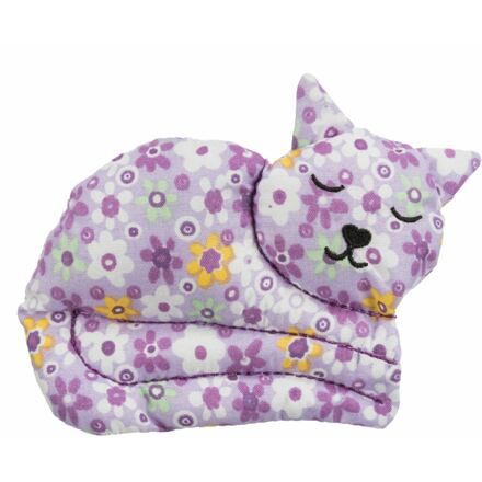 CAT, bavlnená mačka, hračka pre mačky s Valeriana, 13 cm