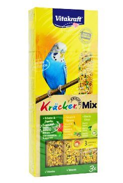 Vitakraft vtáctvo Kräcker fig/SESAM/budgies tyčinka 3ks