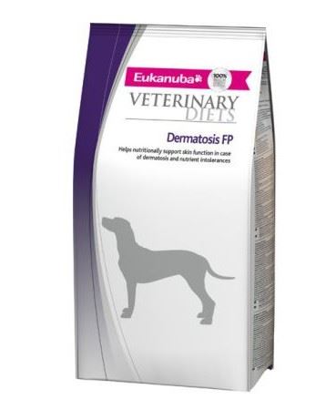 Eukanuba VD Dog Dermatosis FP 2 balenia 12kg + Lanové házedlo ZDARMA