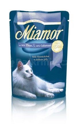 Miamor Cat Filet vrecko tuniak + kalamáry100g