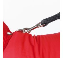 Červená vesta PALERMO s odopínacou kapucňou TRIXIE M 45 cm
