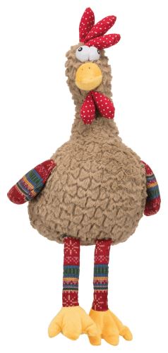 Rooster, plyšový kohút, šuštiaci fólie vnútri, 60cm