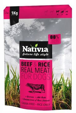Nativite Real Meat Beef & Rice 8kg