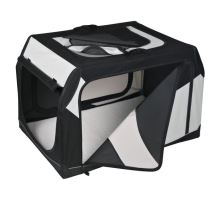 Transportný nylonový box Vario čierno-šedý M 76x48x51 cm čierno-šedý