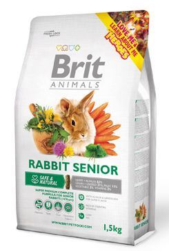 Brit Animals Rabbit Senior Complete 1,5kg