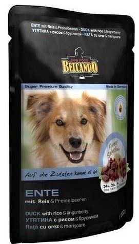 Belcando Duck with rice & lingonberry 125g