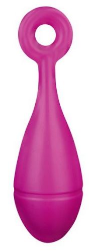 Kolok s očkom, ružová, plávajúce termoplast.guma (TRP) 28cm