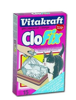 Náhradné sáčky do Wc pre mačky CloFix 15ks