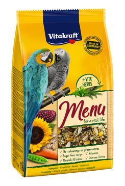 Vitakraft vtáctvo Menu Vital Parrots ASB 1kg