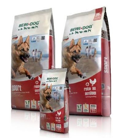 Bewi Dog Sport rich in poultry