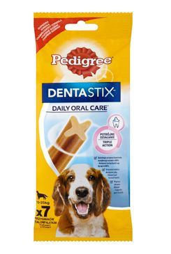 Pedigree Pochúťka Denta Stix Medium 5 +2 ks 180g