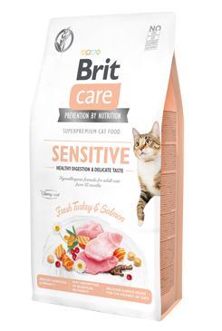 Brit Care Cat GF Sensit. Heal.Digest & Delic.Taste 2 balenia 7kg