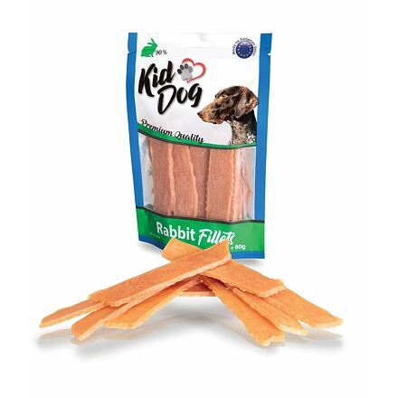 KIDDOG králičie Filetovanie mäsko 80 g