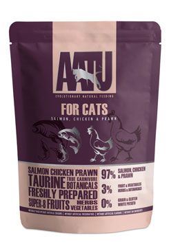 Aatu Cat Salmon n Chicken n Prawn kaps. 85g