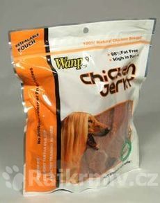 Wanpy Dog pochúťka Jerky Chicken 100g