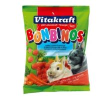 Vitakraft králiček Bonbinos s mrkvou 40g