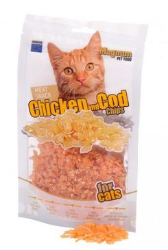 Magnum Chicken & Cod chips for cats 70g