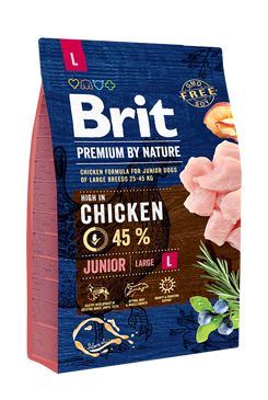 Brit Premium Dog by Nature Junior L 2 balenia 15kg