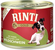 Rinti Dog Gold konzerva diviak 185g