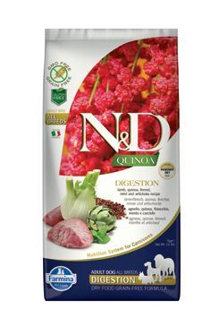 N & D Quinoa DOG Digestion Lamb & Fennel 7kg
