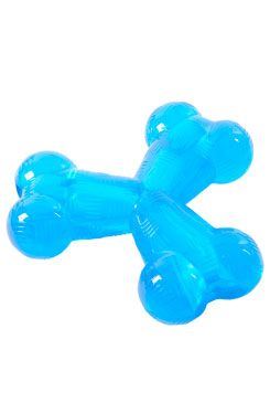 Hračka pes BUSTER Strong Y-Bone, svetlo modrá, XL