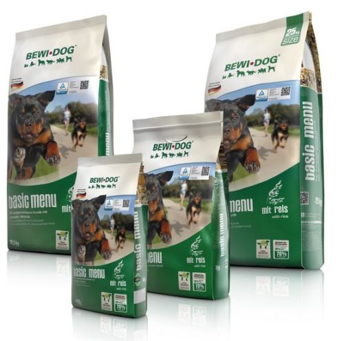 Bewi Dog Basic Menue with rice 25kg
