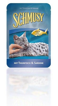 Schmusy Cat vrecko Fish tuniak + sardinky 100g