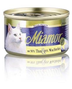 Miamor Cat Filet konzerva tuniak + prepeličie vajcia 100g