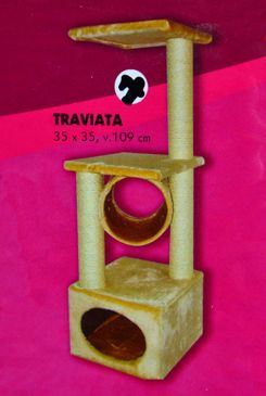 Škrabadlo Traviata 35x35x109 cm