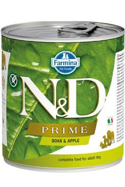 N & D DOG PRIME Adult Boar & Apple 285g