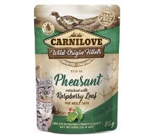 Carnilove Cat Pouch Pheasant &amp; Raspberry Leaves 85g
