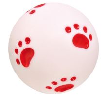 Lopta s červenými labkami 10cm TRIXIE