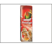 Tyčinky Prestige orechy a med pre stredné papagáje 140g