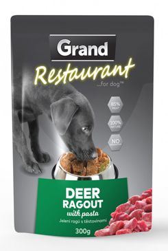 GRAND kaps. deluxe pes Restaur. jelenie ragú 300g