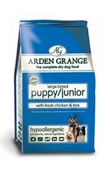 Arden Grange Puppy / Junior Large Breed with fresh Chicken & Rice 2kg