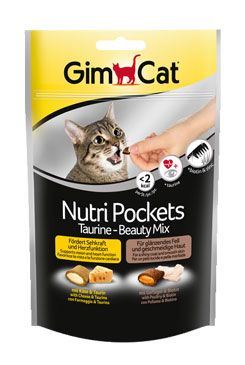 GIMCAT Nutri Pockets Taurín-Beauty MIX 150g