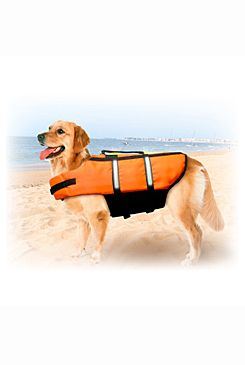 Vesta plávacie Dog M 35cm oranžová KARLIE