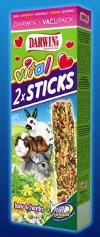 Darwin tyčinka vital Sticks morča, králik Vegetable 2ks