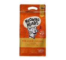 MEOWING HEADS Paw Lickin &#39;Chicken 1,5kg