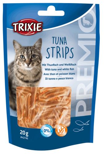 PREMIO Tuna Strips - pásky s tuniakom, 20g