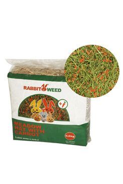 Seno lúčne s mrkvou RabbitWeed 0,6kg 1,9 l