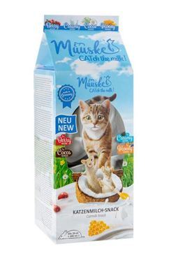 Muuske mliečna mačacie pochúťka Multipack 20x20ml