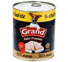 GRAND konz. pes Extra s 1/4 kurčaťa 850g