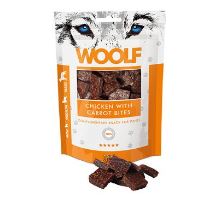 WOOLF pochúťka chicken with carrot bites 100g